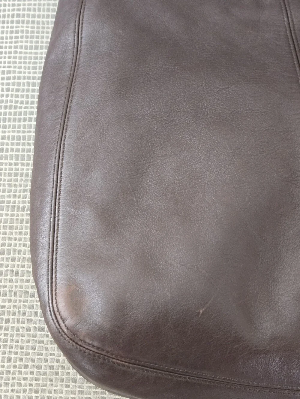 Coach 4177 Flatiron Mahogany Brown Hobo Bag Purse Vintage Leather Distressed